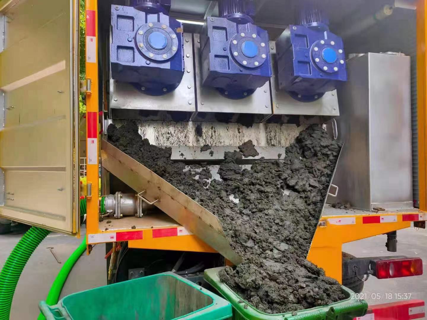 伊州化粪池清掏城市维护站-泥浆净化干湿分离处理